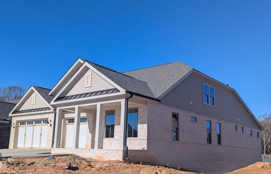 In-progress construction of a new home in , Cumming, GA (Image 18). In-progress construction of a new home in , Cumming, GA (Image 18).