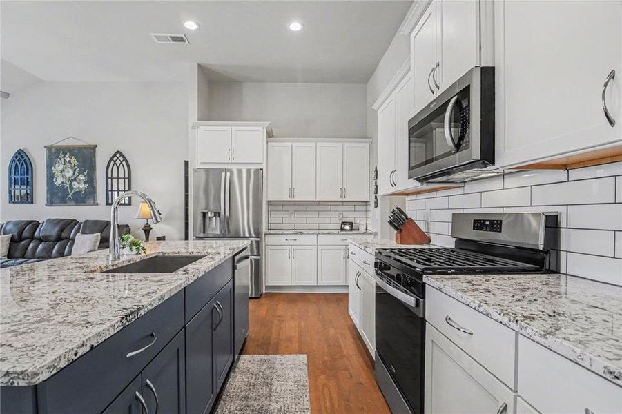 Furnished interior view inside a new home in , Canton (Image 12).