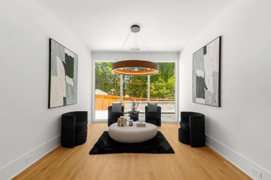 Furnished interior view inside a new home in , Brookhaven (Image 15).