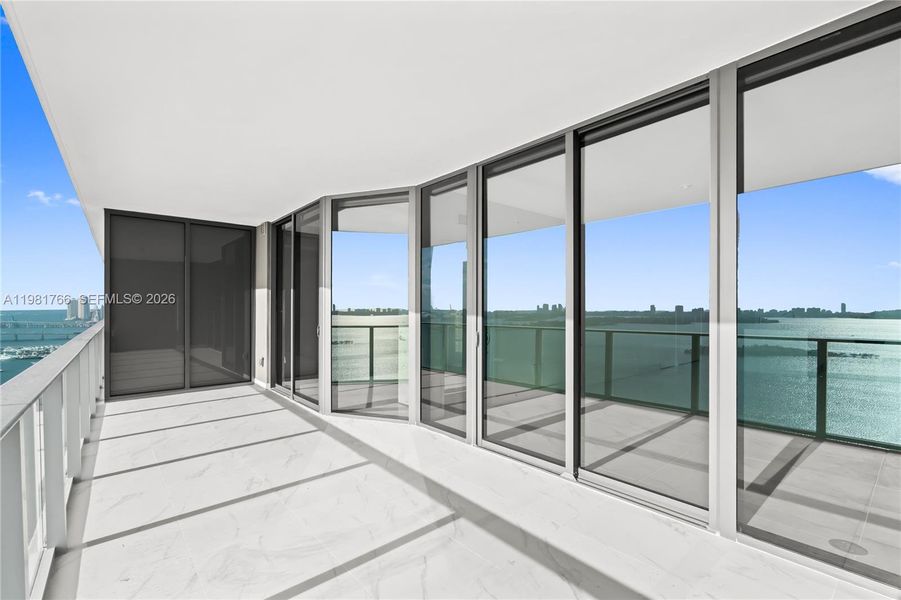 Exterior details and patio area of a home in Aria Reserve, Miami (Image 34).