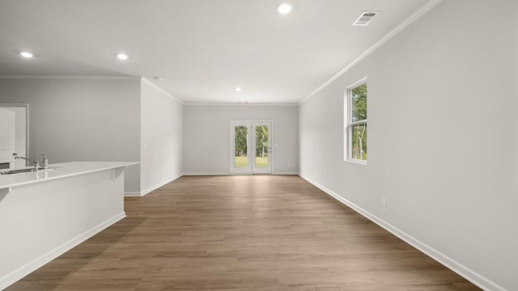 Spacious, unfurnished interior of a new home in Lost Creek, Dallas (Image 16). Spacious, unfurnished interior of a new home in Lost Creek, Dallas (Image 16).