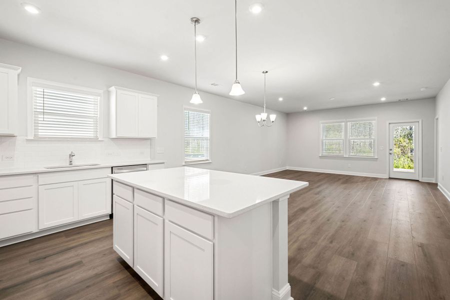 Furnished interior view inside a new home in Waterways, Richmond Hill (Image 5).