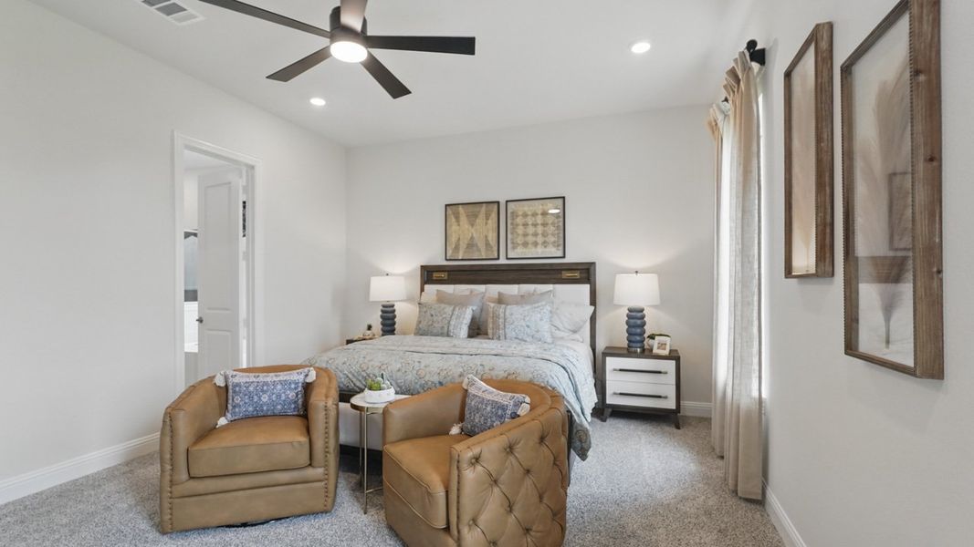 Furnished interior view inside a new home in Clearview Ranch, Royse City (Image 16). Furnished interior view inside a new home in Clearview Ranch, Royse City (Image 16).