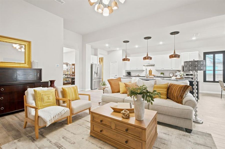 Furnished interior view inside a new home in Covenant Springs, Springtown (Image 13).