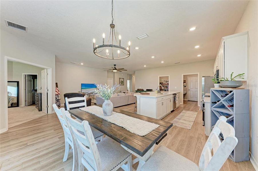 Furnished interior view inside a new home in Aviary at Rutland Ranch, Parrish (Image 17).