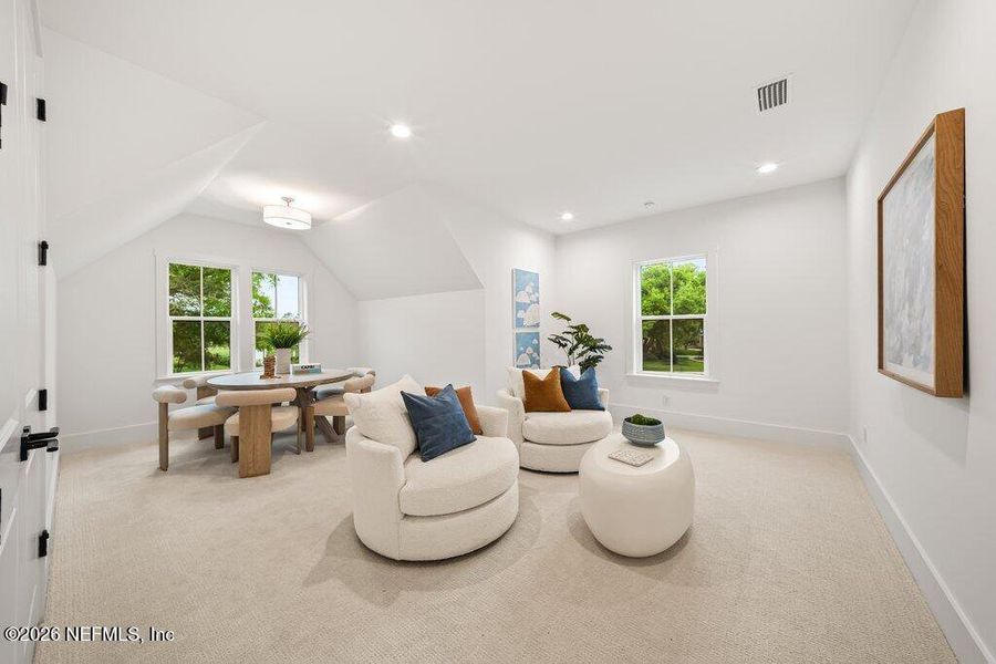 Furnished interior view inside a new home in , Jacksonville (Image 7).
