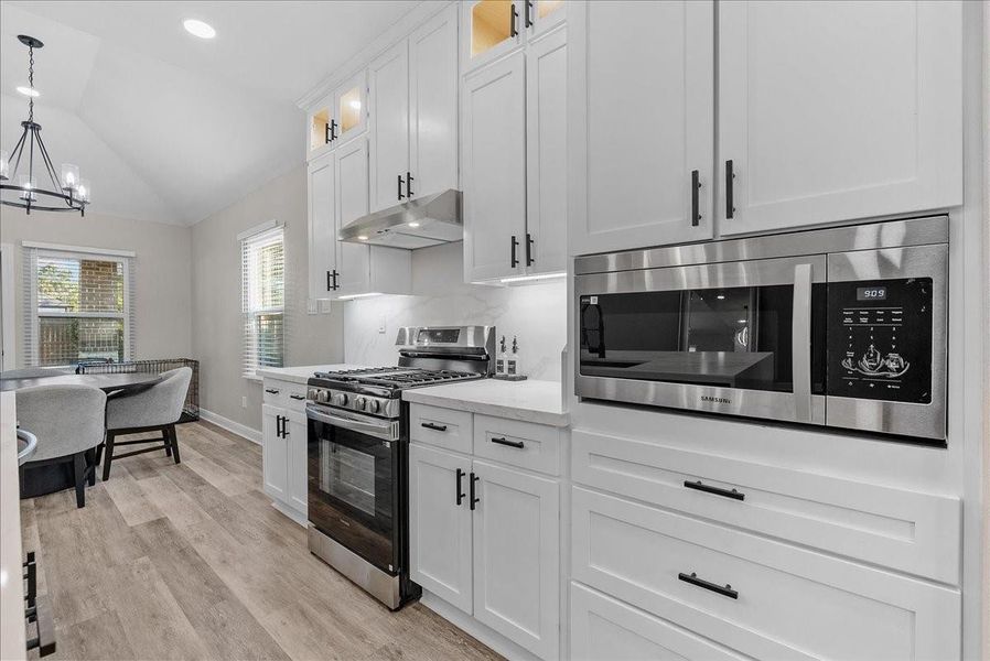 Furnished interior view inside a new home in , Houston (Image 7).