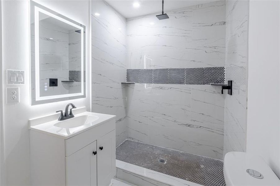 Furnished interior view inside a new home in , Stockbridge (Image 7).