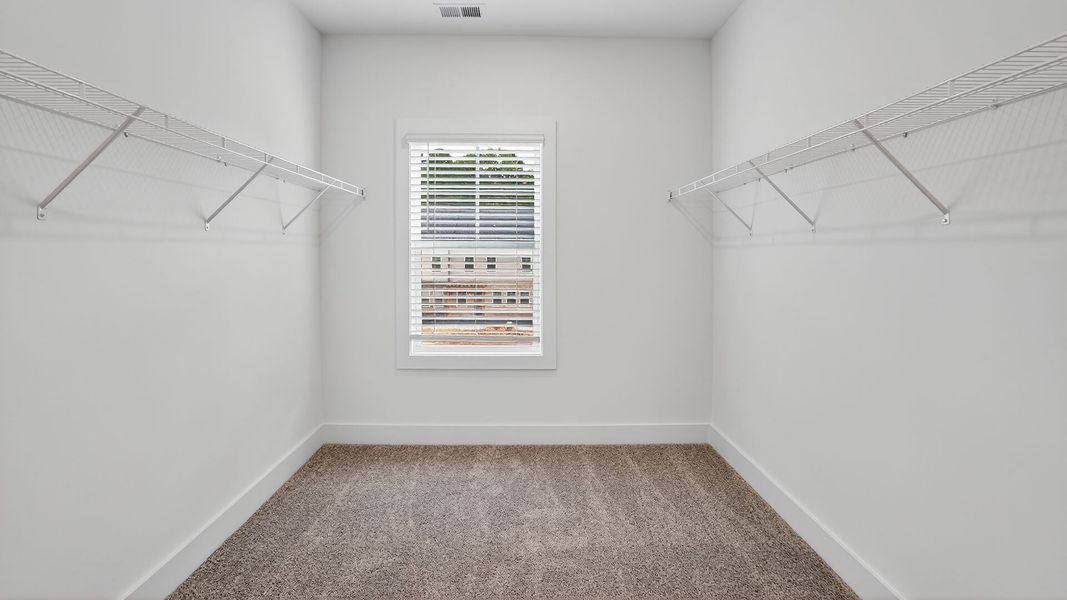 Representative unfurnished interior of a home built from the Belle by KM Homes in Governors Parc, Kennesaw (Image 18).