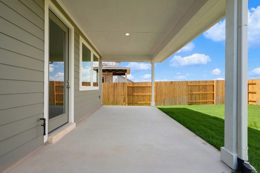 Covered Patio