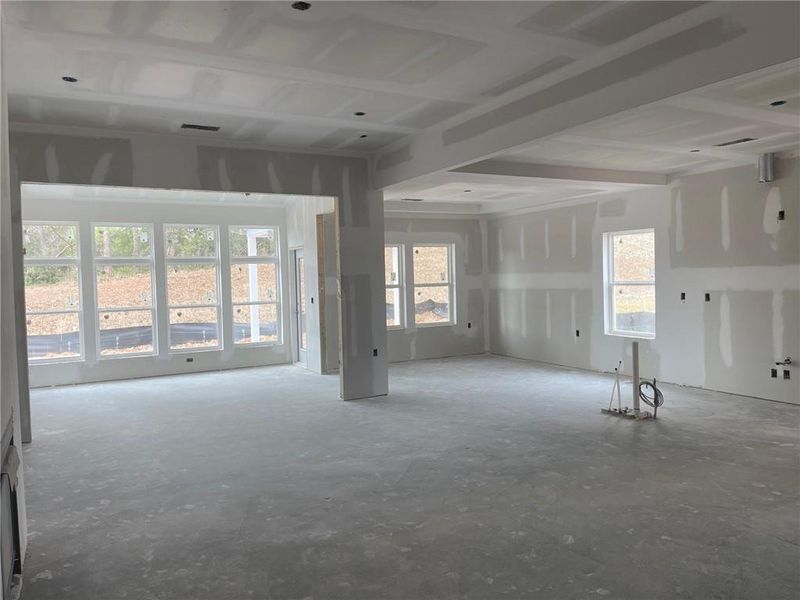 In-progress construction of a new home in , Gainesville, GA (Image 4).