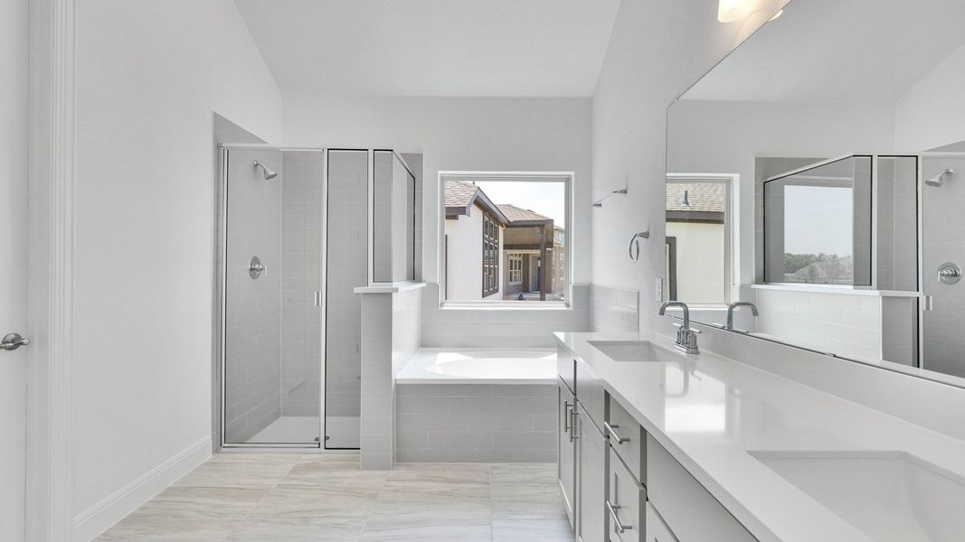 Furnished interior view inside a new home in Preserve at Lakeside Meadows, Pflugerville (Image 18).