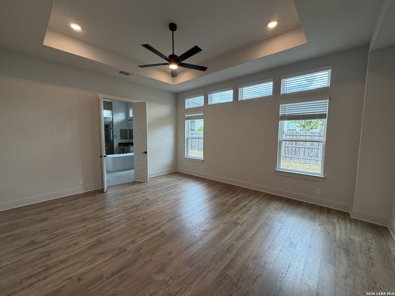 Spacious, unfurnished interior of a new home in Mesa Western, Cibolo (Image 11). Spacious, unfurnished interior of a new home in Mesa Western, Cibolo (Image 11).