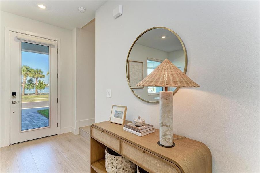 Furnished interior view inside a new home in Nautique at Waterside, Sarasota (Image 25).
