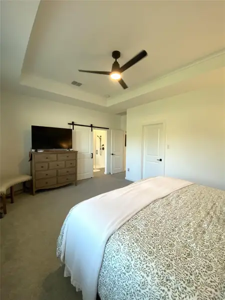 Furnished interior view inside a new home in Centennial Oaks, Santa Fe (Image 8).