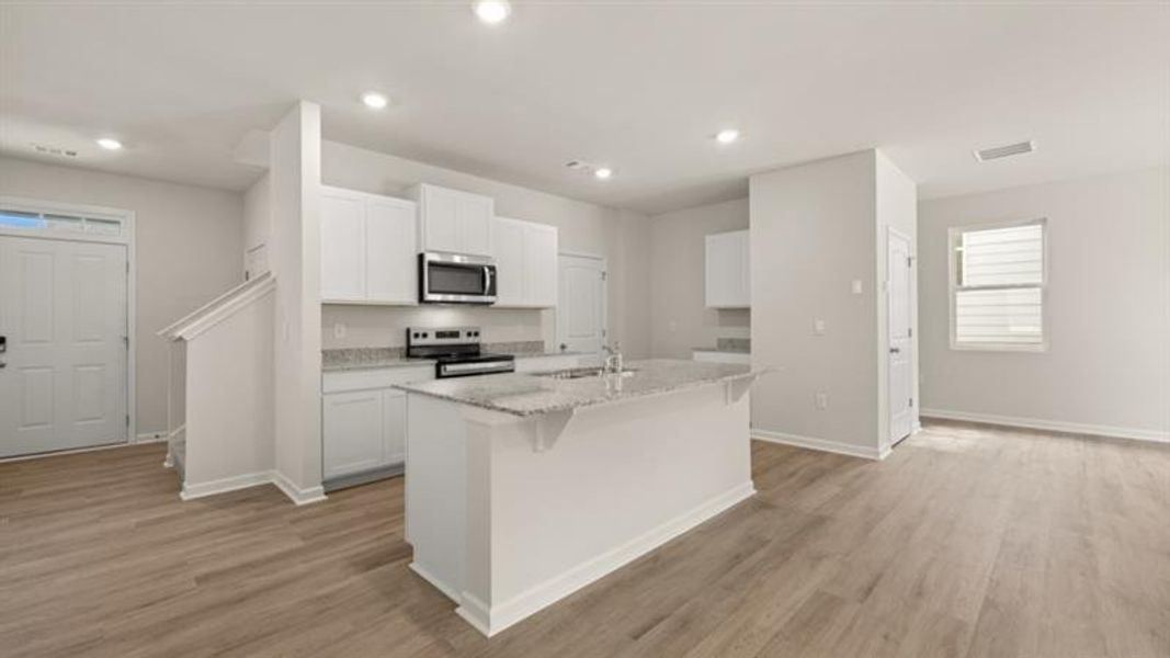 Furnished interior view inside a new home in Rolling Meadows, Jasper (Image 3).