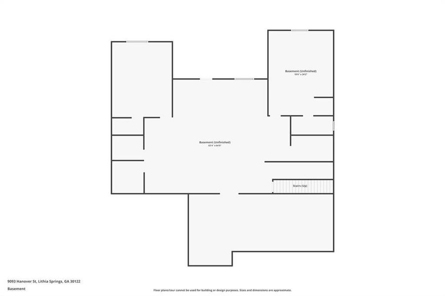 2D floor plan layout of this home in , Lithia Springs, GA (Image 4).