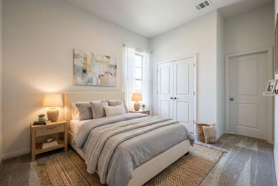 Furnished interior view inside a new home in , Sealy (Image 6).