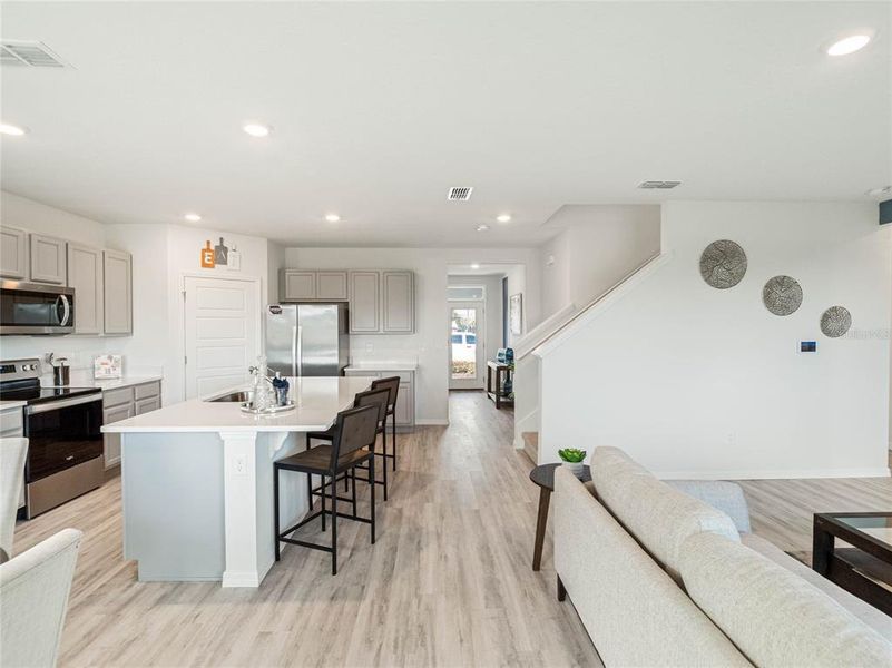 Furnished interior view inside a new home in Cascades, Davenport (Image 20). Furnished interior view inside a new home in Cascades, Davenport (Image 20).