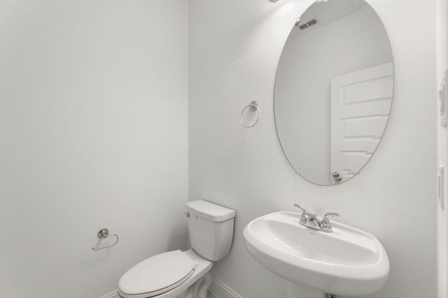 Representative furnished interior of a home built from the The Tucker by UnionMain Homes in Reunion, Rhome (Image 6).