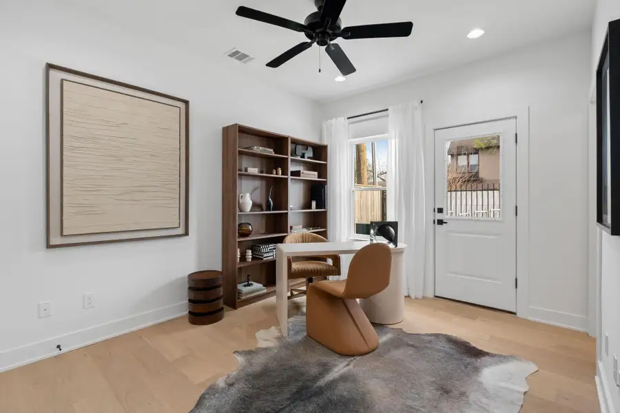 Furnished interior view inside a new home in , Houston (Image 14).