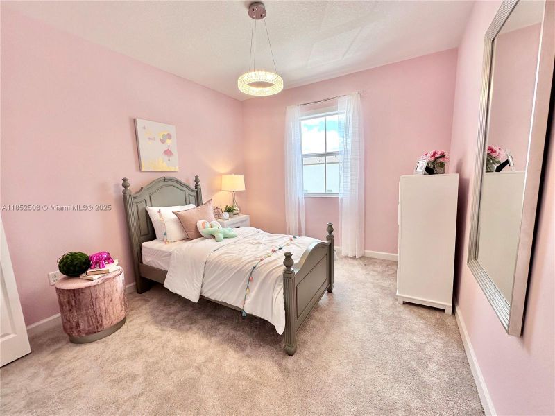 Furnished interior view inside a new home in , Florida City (Image 8).