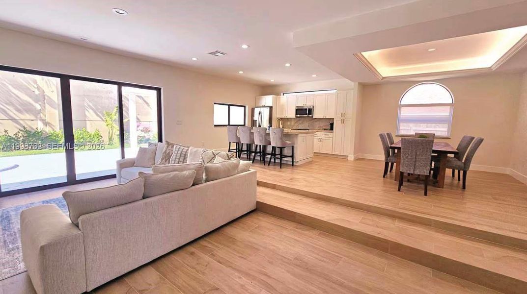 Furnished interior view inside a new home in , Boynton Beach (Image 7).