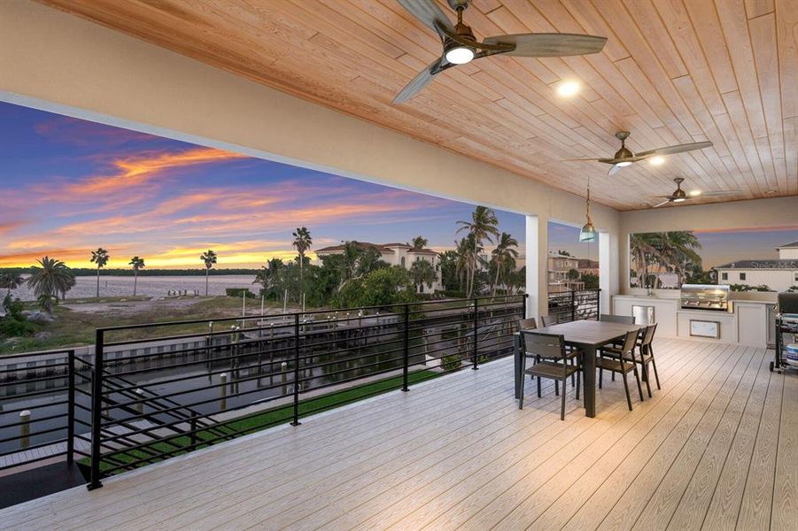 Exterior details and patio area of a home in , Longboat Key (Image 31).