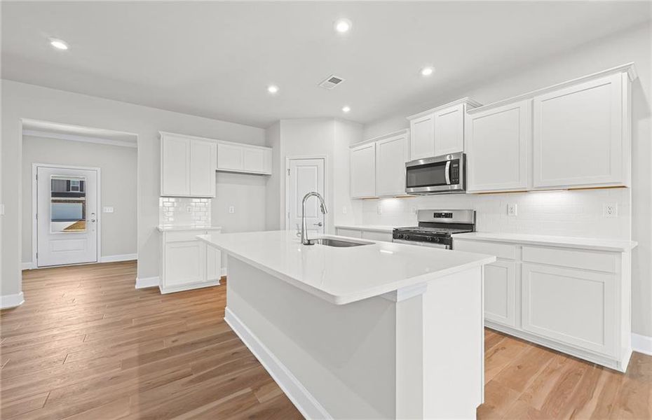 Furnished interior view inside a new home in Anderson Point, McDonough (Image 3).