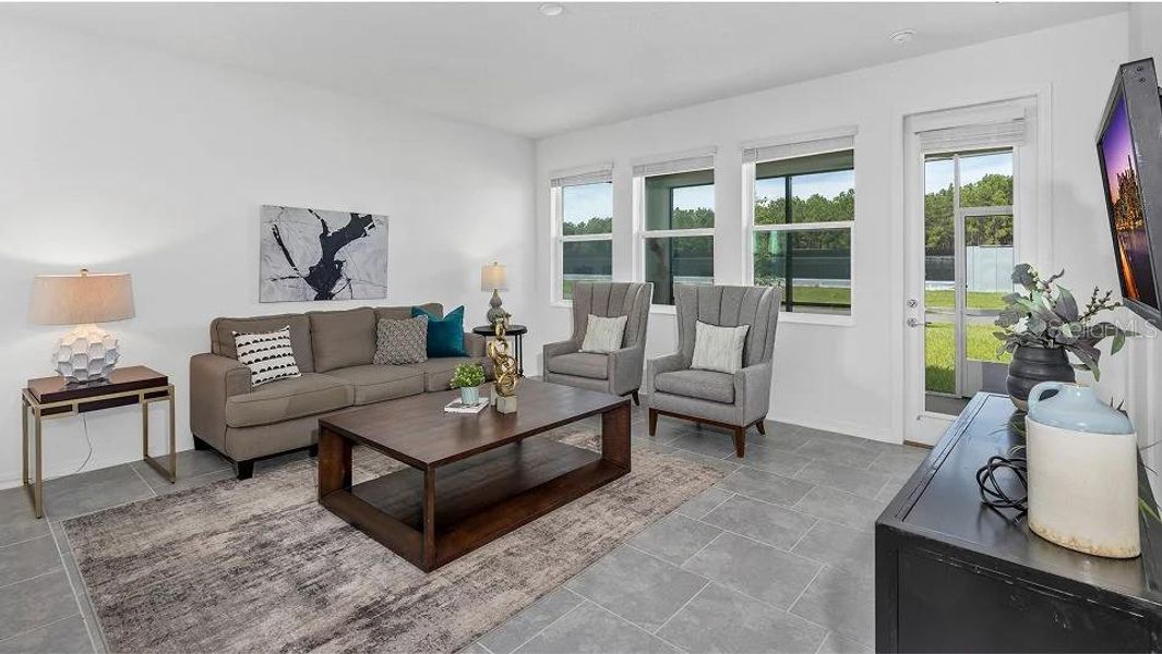 Furnished interior view inside a new home in , Debary (Image 6).