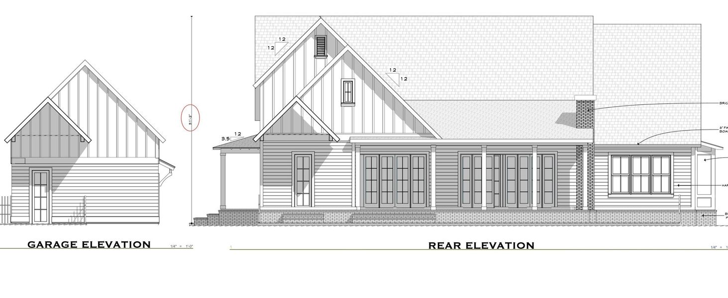 Exterior rendering of this home design in , Mount Pleasant, SC (Image 6).