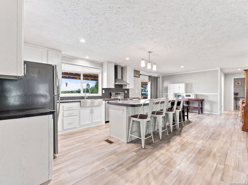 Furnished interior view inside a new home in , Devine (Image 5).