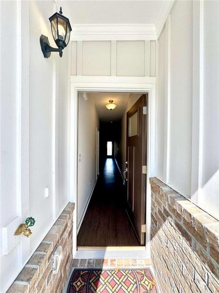 Exterior details and patio area of a home in , Lula (Image 3). Exterior details and patio area of a home in , Lula (Image 3).