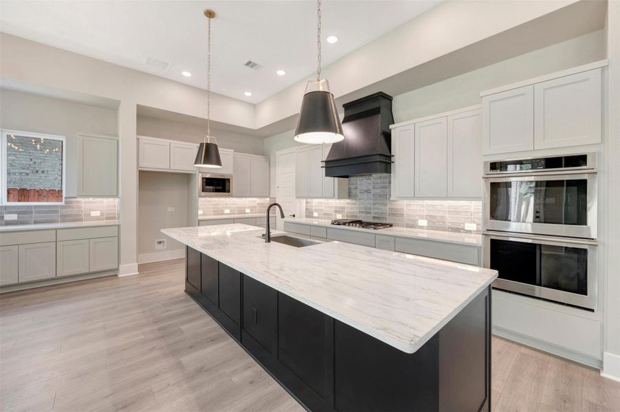 Furnished interior view inside a new home in The Woodlands Hills - Premier Collection, Willis (Image 24). Furnished interior view inside a new home in The Woodlands Hills - Premier Collection, Willis (Image 24).