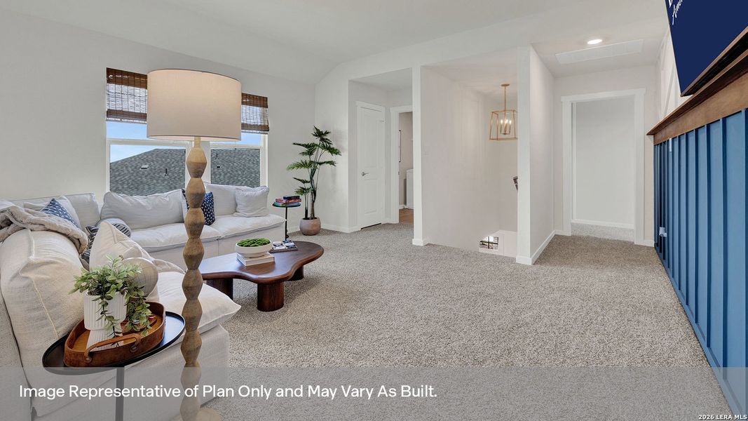 Furnished interior view inside a new home in Mayfair, New Braunfels (Image 14).