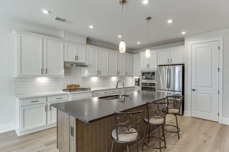 Furnished interior view inside a new home in , Hoschton (Image 7).