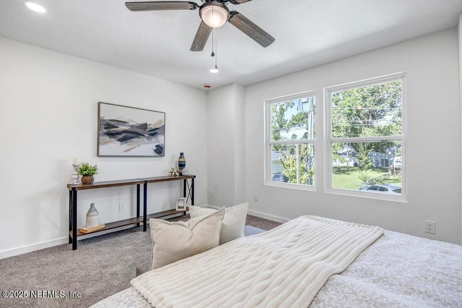 Furnished interior view inside a new home in , Jacksonville (Image 10).