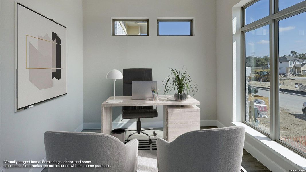 Furnished interior view inside a new home in Esperanza, Boerne (Image 14).