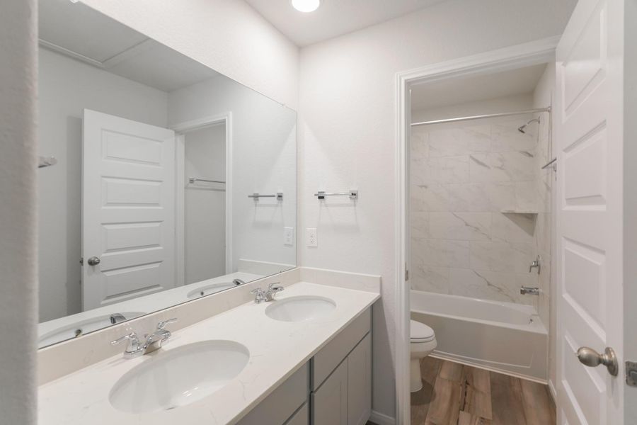 Furnished interior view inside a new home in , Magnolia (Image 9).