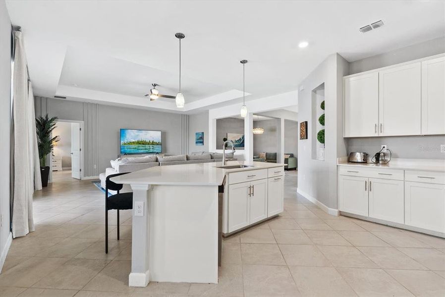 Furnished interior view inside a new home in , Englewood (Image 20).