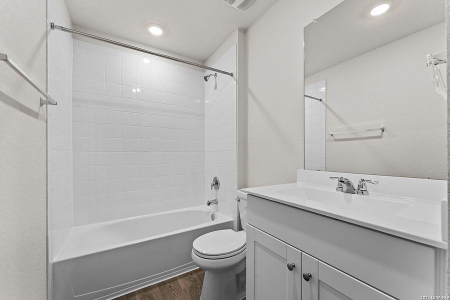 Furnished interior view inside a new home in Navarro Fields, Seguin (Image 7).