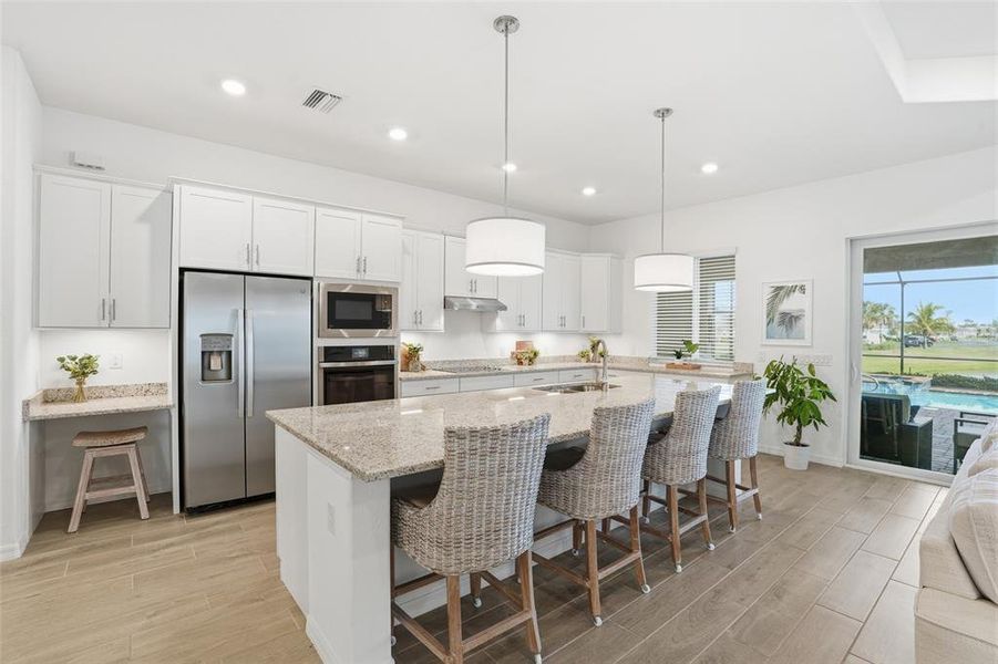Furnished interior view inside a new home in , Punta Gorda (Image 14).