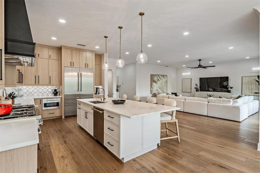 Furnished interior view inside a new home in , Tampa (Image 20).