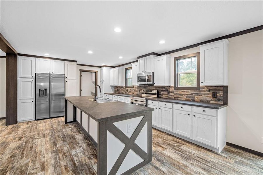 Furnished interior view inside a new home in , Demorest (Image 7). Furnished interior view inside a new home in , Demorest (Image 7).