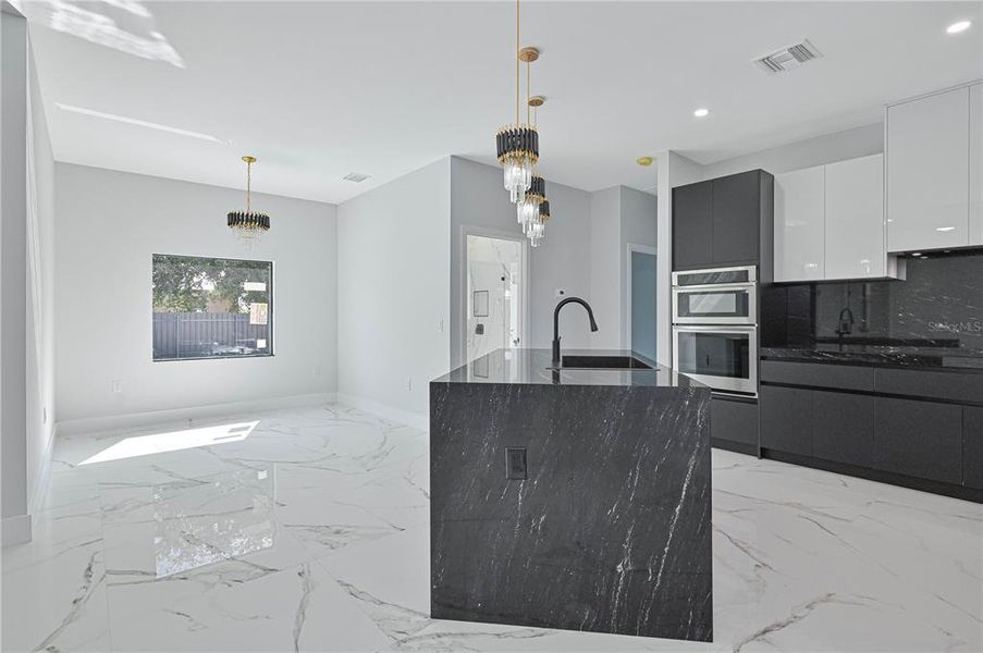 Furnished interior view inside a new home in , Cape Coral (Image 9). Furnished interior view inside a new home in , Cape Coral (Image 9).