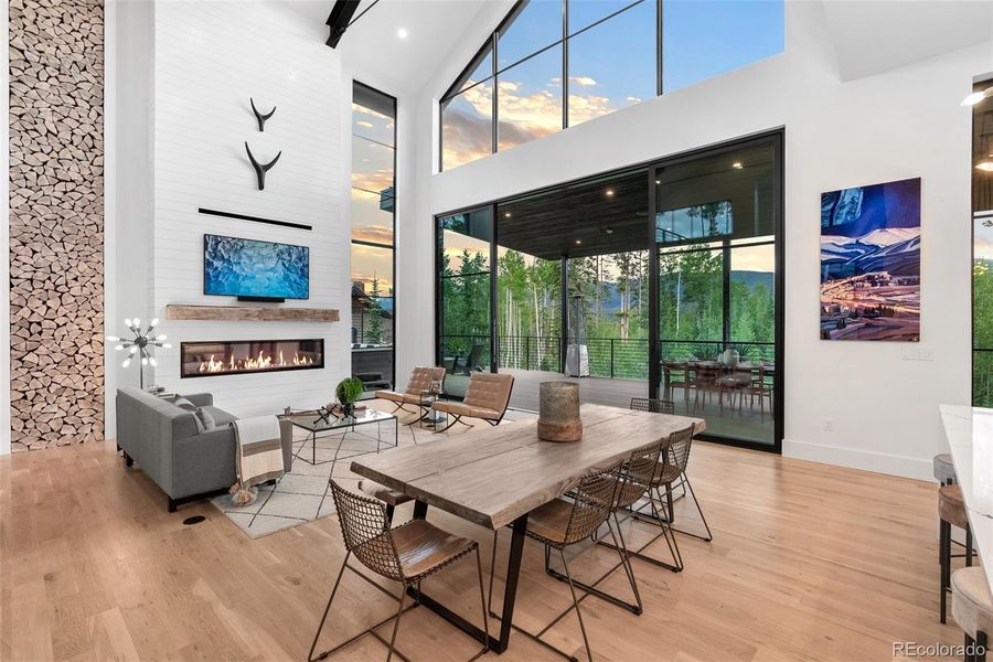 Furnished interior view inside a new home in , Winter Park (Image 17).