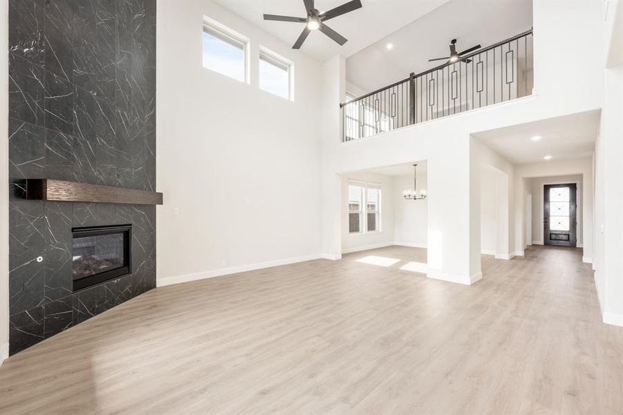 Spacious, unfurnished interior of a new home in Ridge Ranch Classic 60, Mesquite (Image 19).