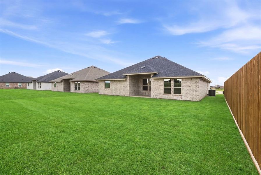 Exterior details and patio area of a home in , Tolar (Image 22).