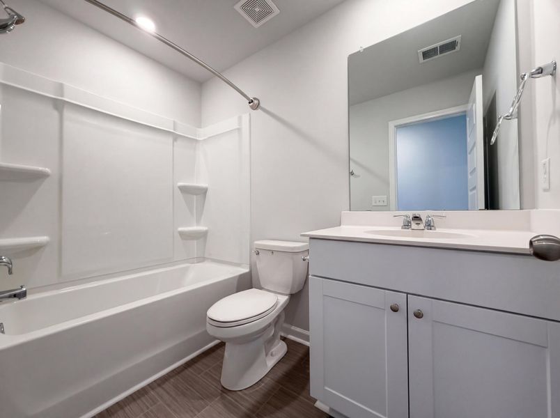 Furnished interior view inside a new home in , Summerville (Image 8).