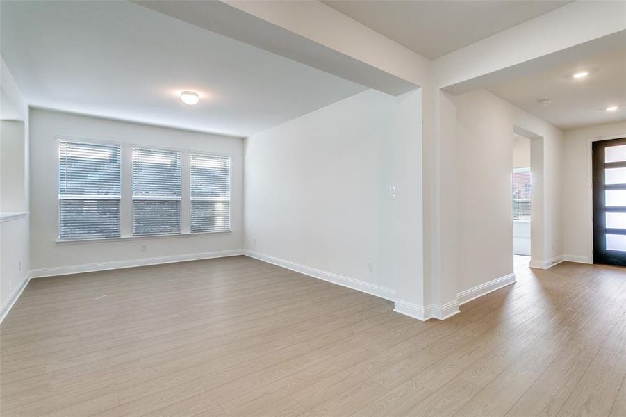 Spacious, unfurnished interior of a new home in The Preserve Estates, Justin (Image 13).